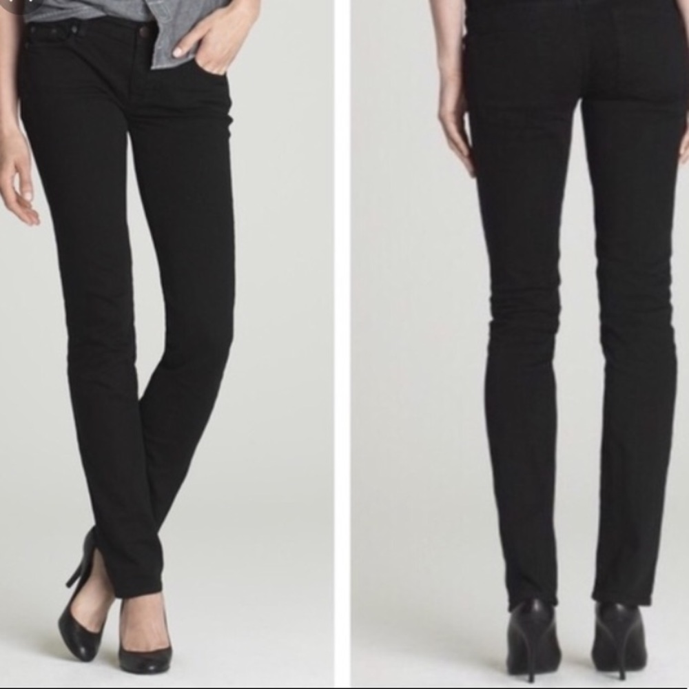 J.Crew Black Matchstick Jeans